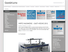 Tablet Screenshot of gastundkueche.de